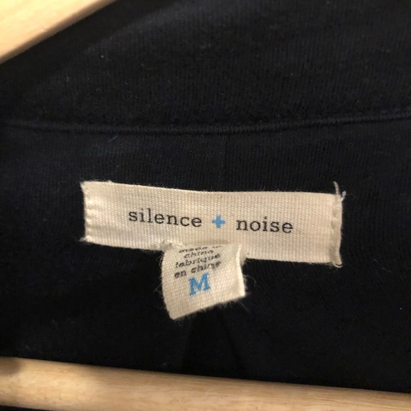 UO Silence + Noise Cotton Blend Velvet Jacket - Picture 4 of 7